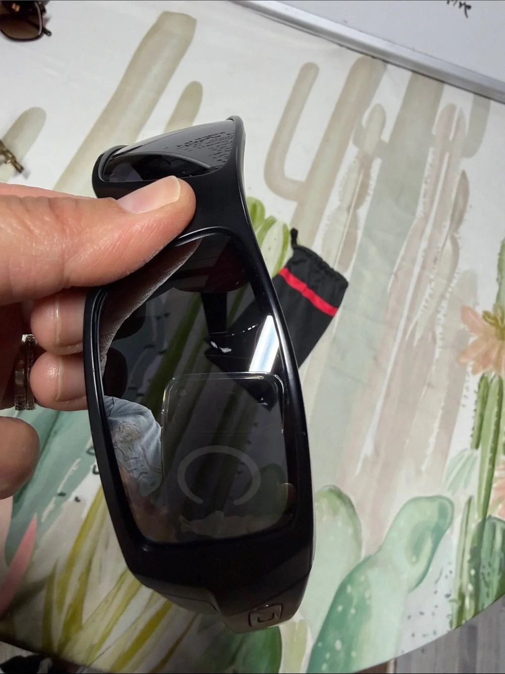 Oakley GASCAN sunglasses matte black frame